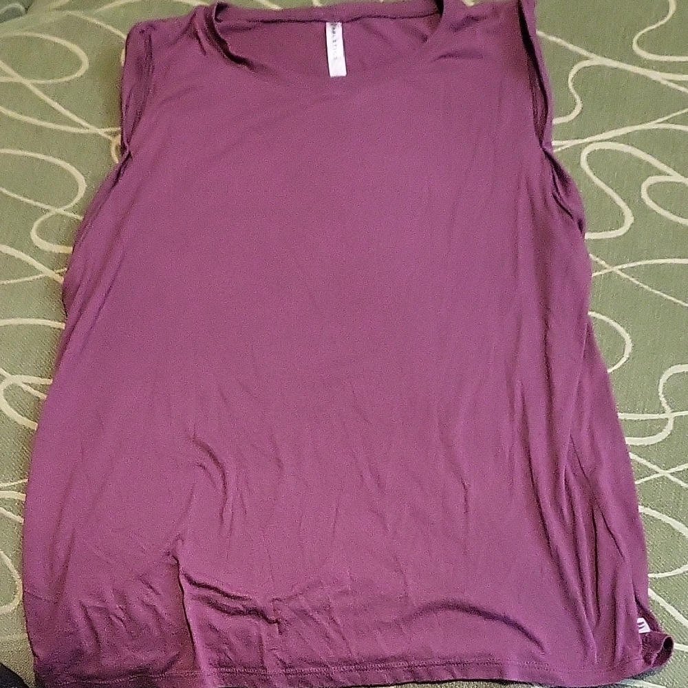 Fabletics Deep Purple Tank Top